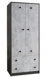 szafa-dwudrzwiowa-szara-grafit-80-mlodziezowa-t2