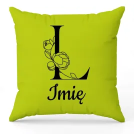 poduszka-twoje-imie-monogram-litera-l-zielony-na-prezent-wzory