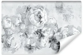 fototapeta-do-sypialni-abstrakcja-kwiaty-piwonie-peonie-beton-450x300