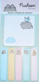 notes-mini-st-majewski-pusheen-bialy-wielokolorowy