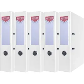 segregator-a4-75mm-office-products-z-dzwignia-pp-bialy-5-sztuk