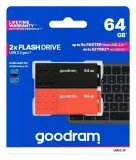 pendrive-goodram-2x64gb-ume3-mix-usb-3-2-dwupak-stan-nowy