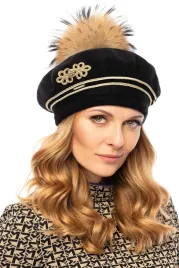 beret-damski-recznie-robiony-homemade-z-pomponem-czarny-vivisence-7066