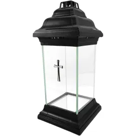 znicz-kapliczka-szklany-prosty-lampion-z-krzyzem-czarny-31cm