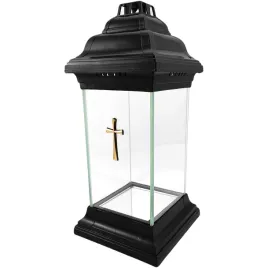znicz-kapliczka-szklany-prosty-czarny-lampion-ze-zlotym-krzyzem-31cm