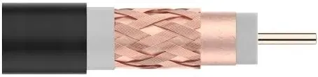 Kabel TELEVES T-100 Czarny Full Miedź 1,13mm 2155