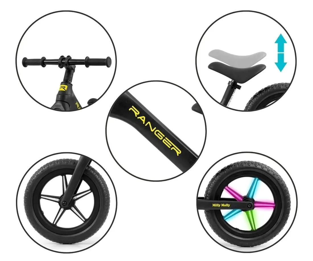 milly-mally-rowerek-biegowy-ranger-flash-black