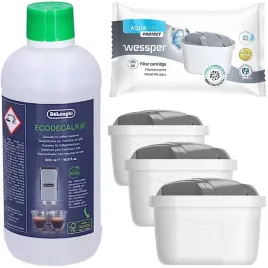 3x-filtr-aquamax-protect-do-twardej-wody-delonghi-odkamieniacz-500ml