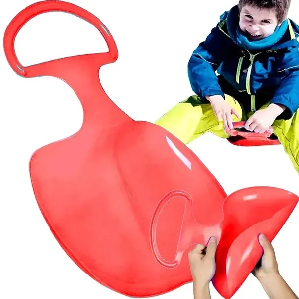 ŚLIZG JABŁUSZKO ŚLIZGACZ JABŁKO SANKI PLASTIKOWY FREE DO ZJEŻDŻANIA
