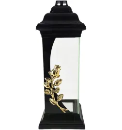 lampion-czarny-kapliczka-z-roza-zlota-duzy-znicz-38cm