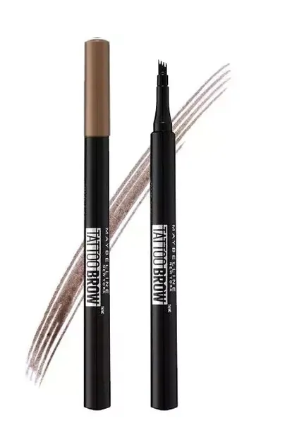 Pisak Do Brwi Wodoodporny Trwały Makijaż Maybelline Tattoo Brown Soft 110