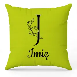 poduszka-twoje-imie-monogram-litera-j-zielony-na-prezent-wzory