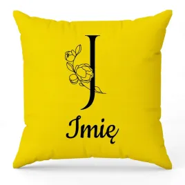 poduszka-twoje-imie-monogram-litera-j-zolty-na-prezent-wzory