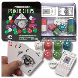 zestaw-do-pokera-pokerowy-100-zetonow-karty-poker-profesjonalny