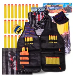 zestaw-do-nerf-kamizelka-taktyczna-strzalki-okulary-magazynek-maska-bandana
