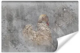 fototapeta-do-salonu-beton-ornamenty-abstrakcja-labedz-450x300