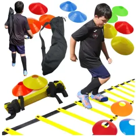 mega-set-pilkarski-drabinka-treningowa-z-pacholkami-torba-gratis-technika