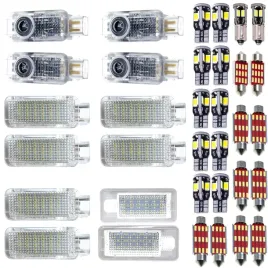 oswietlenie-led-lampki-wnetrza-tablicy-mocne-audi-a4-b7-projektor-logo