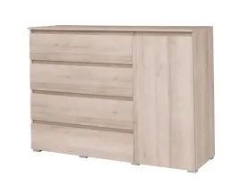 komoda-138cm-cs-5-4-szuflady-drzwi-dab-sonoma