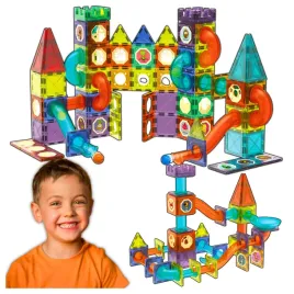 klocki-magnetyczne-konstrukcyjne-swiecacy-tor-magnetyczny-kulodrom-110el