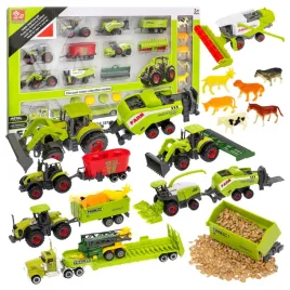 ciagnik-traktor-maszyny-pojazdy-rolnicze-kombajn-duzy-zestaw-farmer-xxl