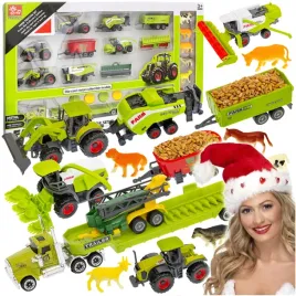 ciagnik-traktor-maszyny-rolnicze-zestaw-farmer-zwierzatka-6w1-na-prezent