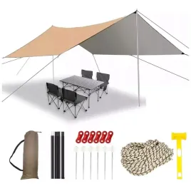 tarp-turystyczny-plachta-biwakowa-wiata-kempingowa-namiot-zadaszenie-3x3m