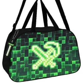 torba-sportowa-na-basen-wf-dla-chlopca-3d-piksele-neonowy-kilof