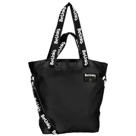 torba-na-ramie-casual-beuniq-czarna-dla-dziewczyny-szkola-podroz-fitness