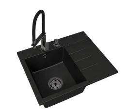 zlewozmywak-exclusive-60-prawy-syfon-czarny-bateria-luk-czarny-dozownik