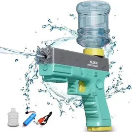 pistolet-na-wode-elektryczny-glock19-poreczny-lekki-zielony-daleki-zasieg