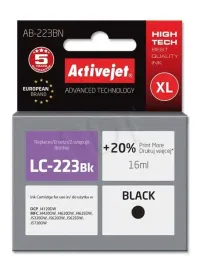 tusz-activejet-do-brother-lc223bk-new-ab-223bn
