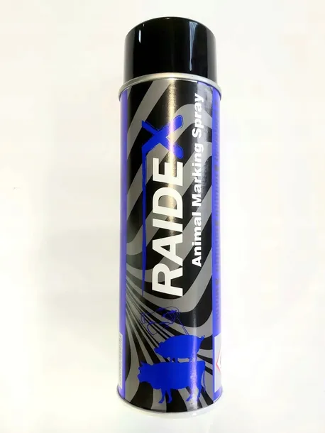 Spray Raidex do znakowania zwierząt 500 ml BLUE