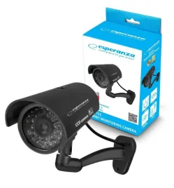 kamera-atrapa-led-monitoring-kamera-zewnetrzna-scienna-z-dioda-migajaca