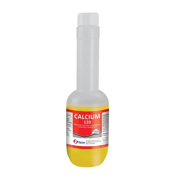 CALCIUM 120 1 L 1 kg JFARM Niedobory wapnia u krów