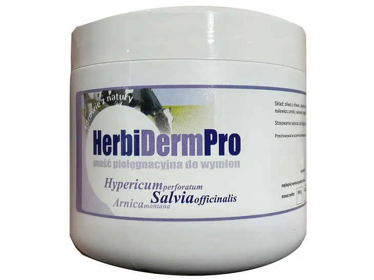 HerbiDerm Pro 500 g maść do wymion Herbiline