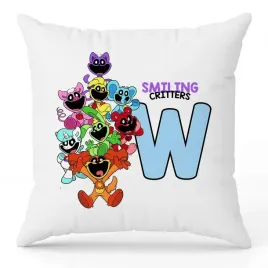 poduszka-ozdobna-biala-smiling-critters-monogram-litera-w-na-prezent-wzory