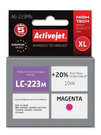 tusz-activejet-do-brother-lc223m-new-ab-223mn-czerwony-magenta