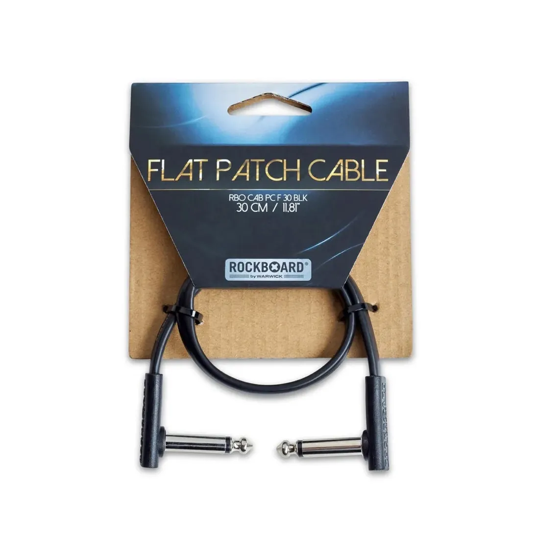 rockboard-flat-patch-cable-30-cm-11-rbo-cab-pc-f-30-blk