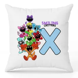 poduszka-ozdobna-biala-smiling-critters-monogram-litera-x-na-prezent-wzory