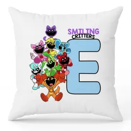 poduszka-ozdobna-biala-smiling-critters-monogram-litera-e-na-prezent-wzory