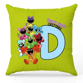 poduszka-ozdobna-zielona-smiling-critters-monogram-litera-d-prezent-wzory