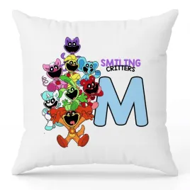 poduszka-ozdobna-biala-smiling-critters-monogram-litera-m-na-prezent-wzory