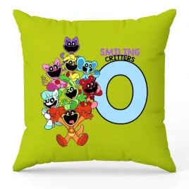 poduszka-ozdobna-zielona-smiling-critters-monogram-litera-o-prezent-wzory
