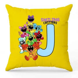 poduszka-ozdobna-zolta-smiling-critters-monogram-litera-j-na-prezent-wzory