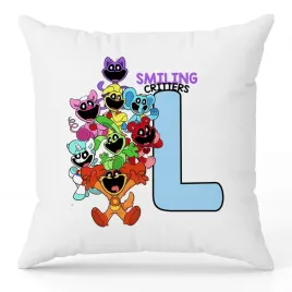 poduszka-ozdobna-biala-smiling-critters-monogram-litera-l-na-prezent-wzory