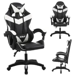 fotel-gamingowy-ergonomiczny-obrotowy-ekoskora-krzeslo-biurowe-czarny-bialy