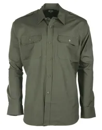 koszula-wojskowa-mysliwska-z-pagonami-oliwkowa-rip-stop-mil-tec-xl