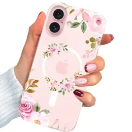 etui-do-iphone-16-obudowa-case-magsafe-antishock-kwiatowe-flower-top-wzory