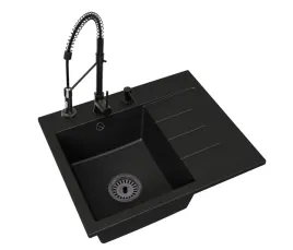 zlewozmywak-exclusive-60-syfon-czarny-bateria-spiral-czarna-dozownik